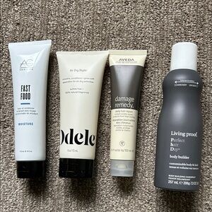 Collection or salon style hair products.